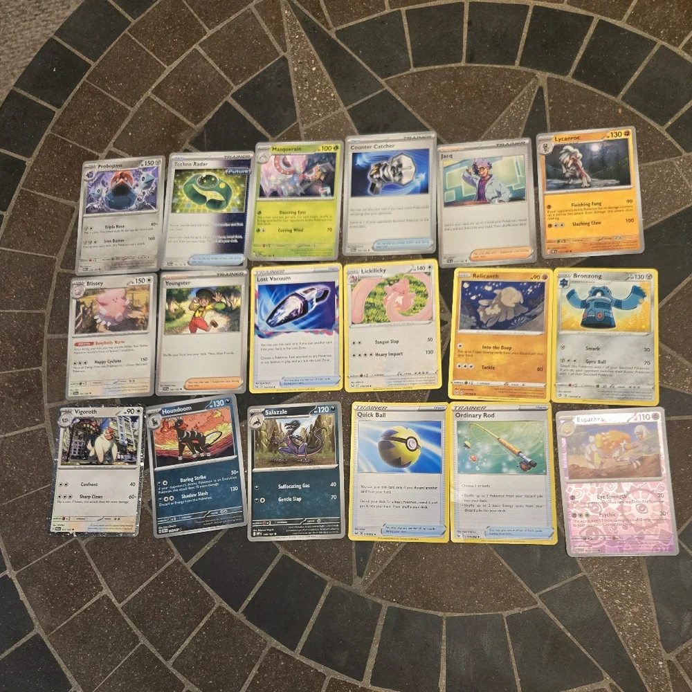 Pokemon TCG Card Assortment Uncommon Black Diamond